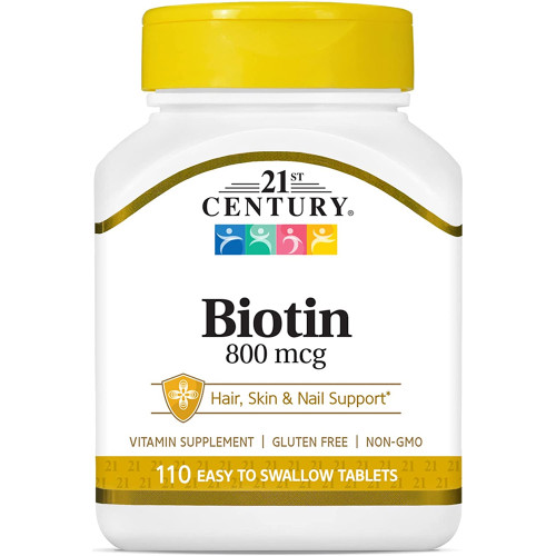 21st Century Biotin 800 mcg - 110 Tablets