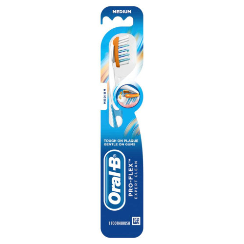 Oral-B Pro-Health Clinical Pro-Flex Toothbrush Compact Head Medium - 1 Each