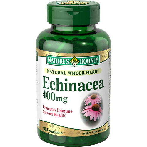 Nature's Bounty Echinacea 400 mg Capsules - 100 ct