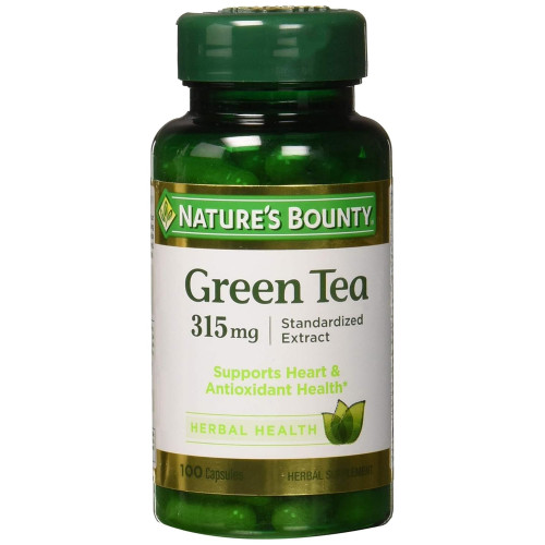 Natures Bounty Green Tea Extract 315mg - 100 Capsules