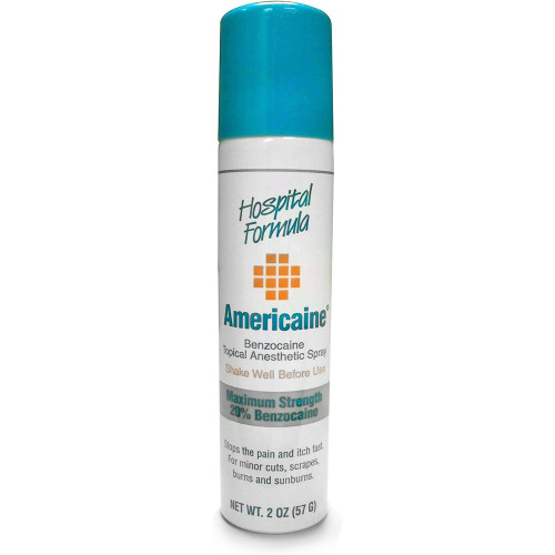 Americaine Benzocaine Topical Anesthetic Spray - 2 oz