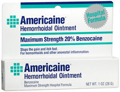 Americaine Maximum Strength Hemorrhoid Ointment - 1 oz