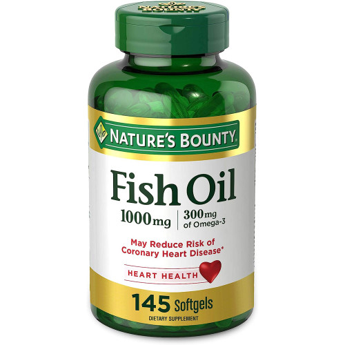 Nature's Bounty Cholesterol-Free Fish Oil 1000 mg  -135 Softgel