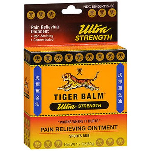 Tiger Balm Pain Relieving Ointment Ultra Strength - 1.7 oz