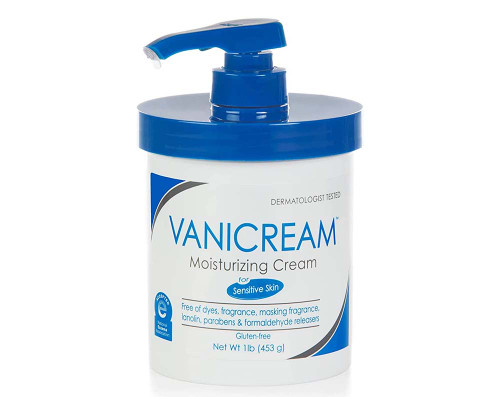 Vanicream Moisturizing Skin Cream for Sensitive Skin with Pump Dispenser - 16 oz