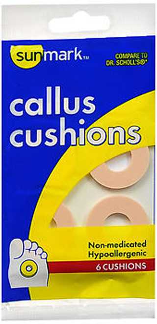 Sunmark Callus Cushions Non-Medicated - 6 ct