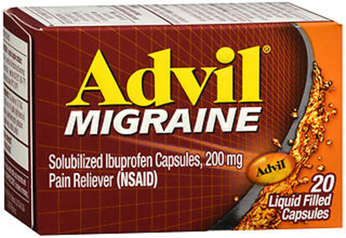 Advil Migraine Liquid Filled Capsules - 20 ct