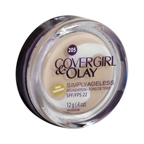 Covergirl Simply Ageless Foundation, Ivory - 1 Pkg