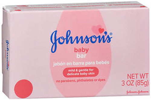 Johnson & Johnson Baby Bar Soap- 3 oz Bar