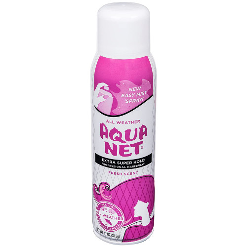 Aqua Net Professional Hair Spray Extra Super Hold Fresh Fragrance - 11 oz