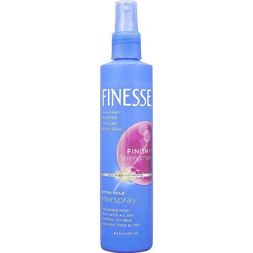 Finesse Finish + Strengthen Hairspray Extra Hold - 8.5 oz