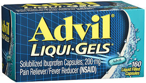 Advil Liqui-Gels Liquid Filled Capsules, 200 mg  - 160 ct