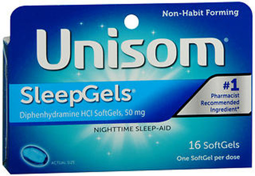 Unisom Sleep Gels Nighttime Sleep-Aid - 16 ct