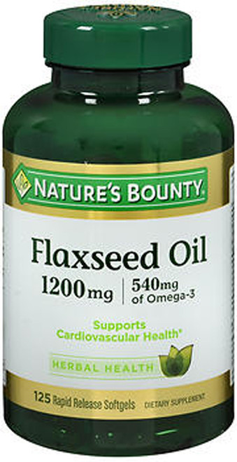 Nature's Bounty Flax Oil 1200 mg - 100 Softgels