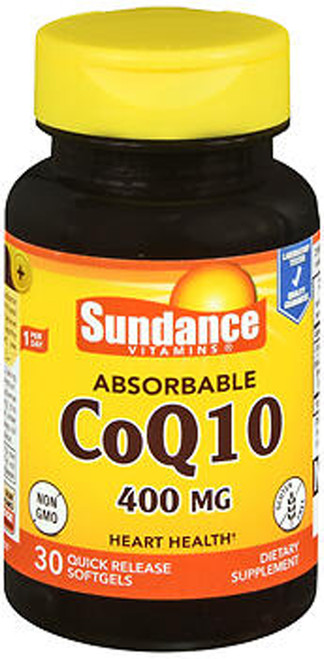 Sundance Vitamins Absorbable CoQ10 400 mg Quick Release Softgels - 30 ct