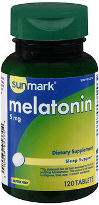 Sunmark Melatonin 5 mg Tablets - 120 ct