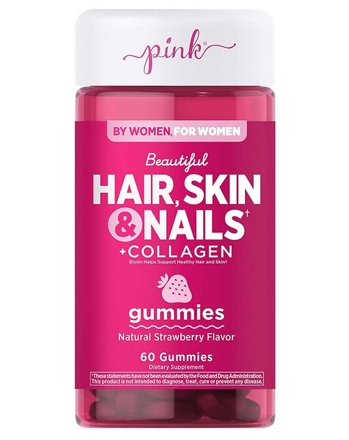 Nature's Truth Dazzling Hair, Skin, Nails + Collagen Gummies - 60 ct