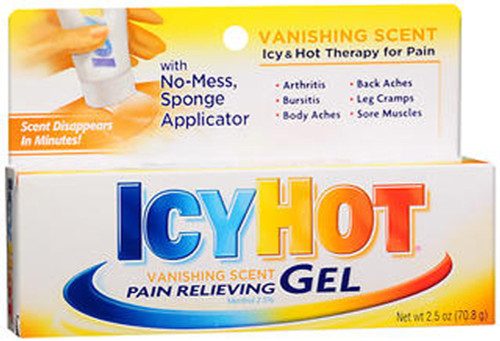 Icy Hot Pain Relieving Gel Vanishing Scent - 2.5 oz
