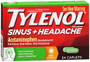 Tylenol Sinus Congestion & Pain Caplets Daytime - 24 ct