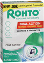 Rohto Cool Redness Relief Lubricant Eye Drops - 0.4 fl oz