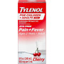 Tylenol Adult + Children Dye-Free Pain + Fever Oral Suspension, Cherry Flavor - 8 oz