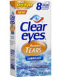 Clear Eyes Natural Tears Lubricant Eye Drops - 0.5 oz