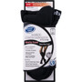 Premier Value Bamboo Comp Socks Blk/Lrg 8-15mmHG