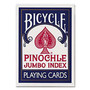 Jumbo Index Pinochle Playing Cards