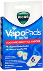 Vicks VapoPads Soothing Menthol Vapors, Refill (VVP-6) - 6 ct
