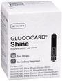 Glucocard Shine Blood Glucose Test Strips - 50 Ct