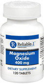 Reliable-1 Magnesium Oxide 400 mg Tablets - 120 ct