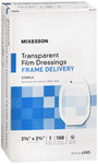 McKesson Transparent Film Dressings Frame Delivery 2-3/8