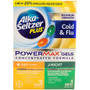 Alka-Seltzer Plus Maximum Strength Cold & Flu PowerMax Gels Day & Night - 16 ct