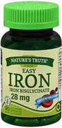 Nature's Truth Easy Iron 28mg Quick Release Capsules - 90 ct