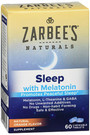 Zarbee's Naturals Sleep with Melatonin Chewable Tablets Natural Orange Flavor - 60 ct