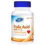 Premier Value Folic Acid Vitamin Supplement - 400mcg, Tablets 250 ct
