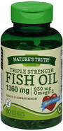 Nature's Truth Fish Oil 1360 mg Dietary Supplement - 60 Softgels