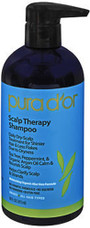 Pura D'or Scalp Therapy Shampoo - 16 oz