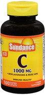 Sundance Vitamin C 1000 mg + Bioflavonoids & Rose Hips - 100 Coated Caplets