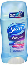 Secret Outlast Anti-Perspirant Deodorant Invisible Solid Protecting Powder - 2.6 oz