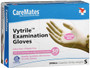 Caremates Vytrile Exam Gloves, Small - 50 ct