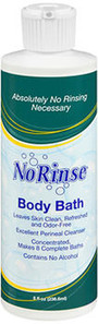 No Rinse Body Bath - 8 oz