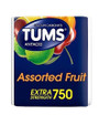 Tums Extra Strength 750 Antacid with Calcium Chewable Tablets Assorted Fruit - 12 Ct.