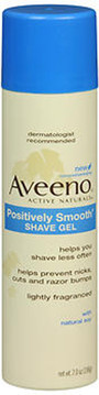 Aveeno Shave Gel Positively Smooth - 7 oz