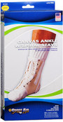 Sport Aid Canvas Ankle Support With Spiral Stays LG - 1 ea.