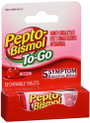 Pepto-Bismol To-Go Chewable Tablets Cherry - 12 ct