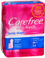 Carefree Acti-Fresh Body Shape Regular To Go Pantiliners - 54 Liners