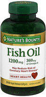 Nature's Bounty Fish Oil 1200 mg - 180 Softgels