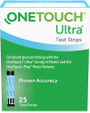 OneTouch Ultra Blue Test Strips - 25 ct