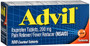 Advil Ibuprofen Pain Reliever/Fever Reduce, 200 mg Coated Tablets - 100 ct